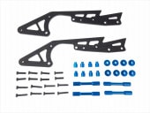 �����ܥ���󥰥��֥��㡼�� (���ߥ� �磻��ɥ����꡼2��)�֥롼 Carbon long sub chassis (for TAMIYA Wild Willy 2) blue