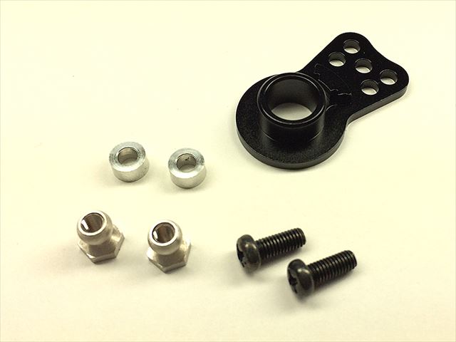 ߥܥۡ(ϥȥ륯ܥС)WR-02 ֥å Aluminum servo horn WR-02 (for high torque servo saver) black