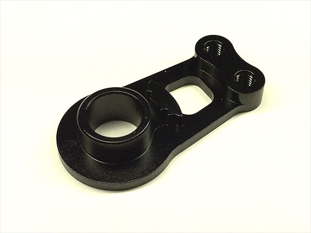 ߥܥۡ(ϥȥ륯ܥС)WR-02G ֥å Aluminum servo horn WR-02G (for high torque servo saver) black