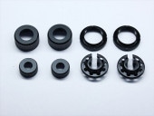 TRF����ѡ��ѥ���ߥѡ��ĥ��å�(�֥�å�) ���ߥ����� Aluminum part set (black) TAMIYA general purpose for TRF damper