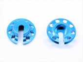 ���硼�ȥ���ѡ���2mm�������ơ��ʡ�(���ߥ�����) �֥롼 Down retainer (TAMIYA general purpose)2mm blue for short damper