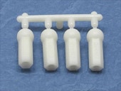���ȥ��󥰥��åɥ���� M������ ���ߥ�ԥ��ܡ����� �ۥ磻�� Strong rod end M size (for TAMIYA Pillow ball) white