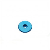 ����ߥ����ܥ����С�����å� ���ߥ�ϥ��ȥ륯�����ܥ����С��� ���ߥ�֥롼 Aluminum servo saver cap (for TAMIYA High Torque Servo Saver) TAMIYA Blue