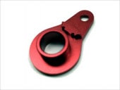 ����ߥ����ܥ����С�(���ߥ�ϥ��ȥ륯�����С���)��å� ���ߥ����� Aluminum servo saver (for TAMIYA High Torque Servo Saver) Red TAMIYA general purpose