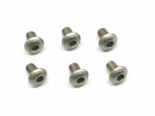 ������إå����ܥ���ӥ� 4��6 6���� 4x6 Titanium hex Pan Head Screw (6 pcs.)