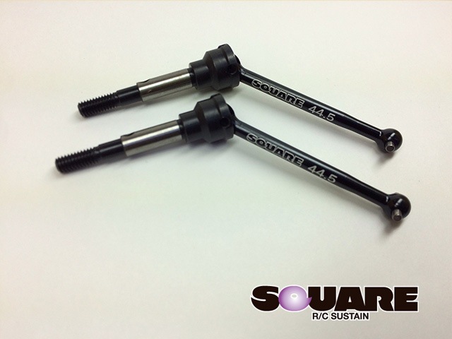 ˥Сɥ饤֥ե 磻ɥ(WR-02,GF01)֥å Black Universal drive shaft for wide suspension (for WR-02 & GF01)