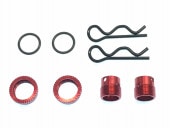 �ܥǥ��ޥ���ȥ����㥹������5.9(��å�) �ġ���󥰥����� Body mount adjuster For ��5.9 touring car (red)