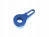 󥰥ܥС(ǻ֥롼)ϥȥ륯ܥС Aluminum long servo saver(for TAMIYA High Torque Servo Saver)Dark blue