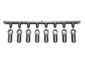 ���ߥ�5mm�ܡ����ѥ��åɥ����L�ʥ����ץ󥿥���)��8���� Tamiya Rod end for 5 mm ball L(Open type)8 Pcs.