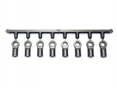 ���ߥ�5mm�ܡ����ѥ��åɥ����S�ʥ����ץ󥿥���)��8���� Tamiya Rod end for 5 mm ball S(Open type)8 Pcs.