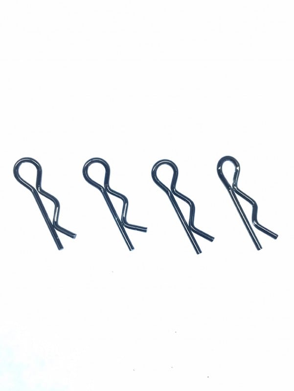 �ܥǥ��եå��ԥ󡡾��ʥ֥�å�) ��4���� Body Hook pin(small) 4 Pcs. Black