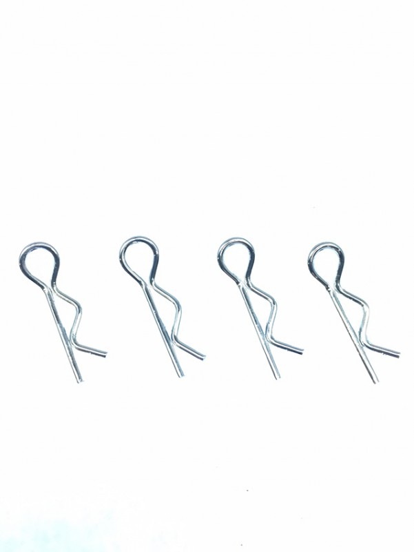 �ܥǥ��եå��ԥ󡡾��ʥ���С�) ��4���� Body Hook pin(small) 4 Pcs. Silver