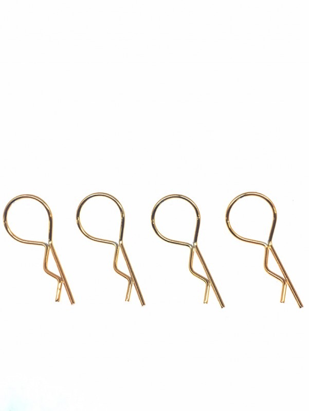 �ܥǥ��եå��ԥ�Ƭ��ʥ������) ��4���� Body Hook pin(large) 4 Pcs. Gold