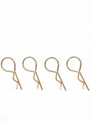 ܥǥեåԥƬʥ) 4 Body Hook pin(large) 4 Pcs. Gold