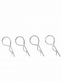 ܥǥեåԥƬʥС) 4 Body Hook pin(large) 4 Pcs. Silver