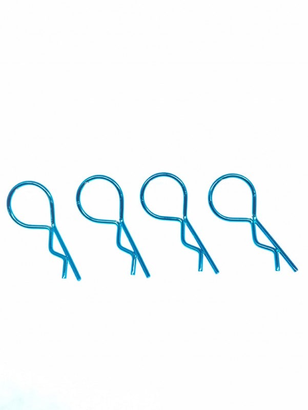 ܥǥեåԥƬʥ饤ȥ֥롼) 4 Body Hook pin(large) 4 Pcs. Light blue