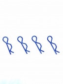 ܥǥեåԥ7mmǻ֥롼) 4 Body Hook pin7mm  4 Pcs. Dark blue
