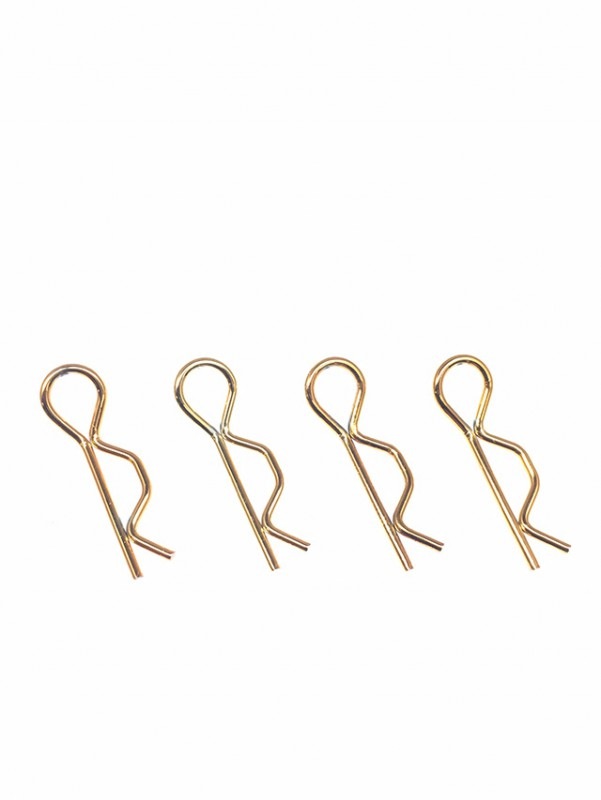 �ܥǥ��եå��ԥ�7mm�ʥ������) ��4���� Body Hook pin7mm  4 Pcs. Gold