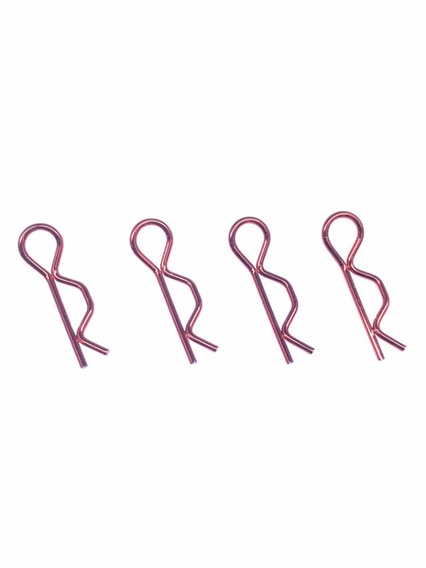 �ܥǥ��եå��ԥ�7mm�ʥ�å�) ��4���� Body Hook pin7mm  4 Pcs. Red