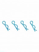 ܥǥեåԥ7mmʥ饤ȥ֥롼) 4 Body Hook pin7mm  4 Pcs. Light blue