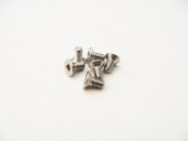 �������ں凉�ƥ�쥹�إå������ӥ���M3��5mm  (6pcs)��High Precision Machined SUS Flat Head Screw��M3��5 (6pcs)