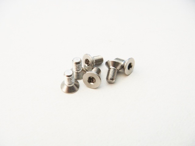 �������ں凉�ƥ�쥹�إå����ӥ���M3��6mm  (6pcs)��High Precision Machined SUS Flat Head Screw��M3��6 (6pcs)