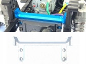 ߥܥơʥС) ߥCC-02 Aluminum Servo stay (Tamiya CC-02) Silver