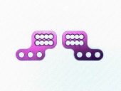 5mm�ԥå����ơ� ���ե��å�2(�ѡ��ץ�) �ɥ�ե����� 5mmPitch Stay offset2(Purple)