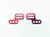 4mm�ԥå����ơ� ���ե��å�2(��å�) �ɥ�ե����� 4mmPitch Stay offset2(Red)