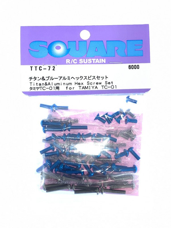 ��������/SQUARE/������&�֥롼����ߥإå����ӥ����å� ���ߥ�TC-01��/Tamiya TC-01
