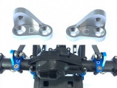 ߥϥ󥰥ԥܥåC/DåȡʥС) ߥCC-02 Housing pivot C/D set(Tamiya CC-02) Silver