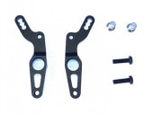 ɥեѥƥ󥰥(֥å)ߥTT-01R Aluminum Steering crank (Tamiya TT-01R) Black