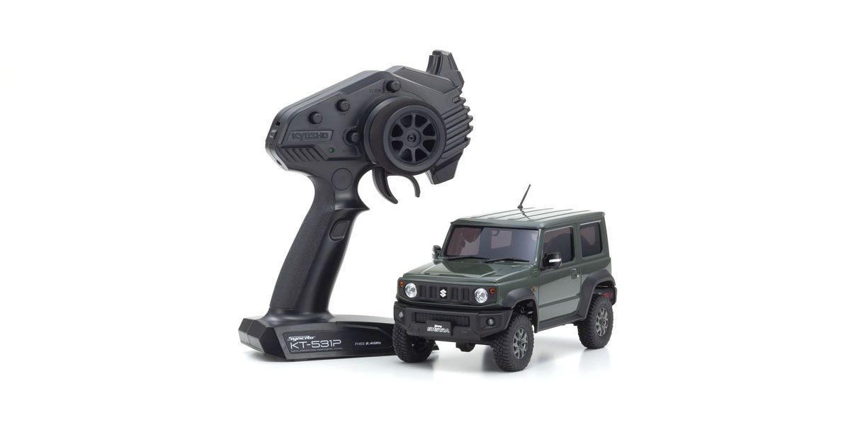 京商 ラジコン ミニッツ4×4 スズキ ジムニーシエラ ジャングルグリーン ラジオコントロール 電動 クローリングカー ミニッツ4×4シリーズ
