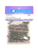 ������إå����ӥ����å�(���ߥ䡡�����쥹�̎ގ׎������Îގ��������ѡ� Titanium hex screw set (for TAMIYA EGRESS Black)