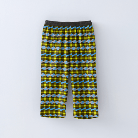 ステテコ（白波のタイル）