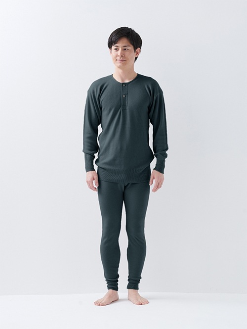 メリノウール100％の洗濯機でも洗えるラクダインナー ももひき