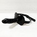 ��Bizarre-Rubber-Shop��Dildo Harness with Solid Gag[Black]
