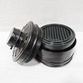 ��Bizarre-Rubber-Shop��Empty Gas Mask Filter for Aromatherapy
