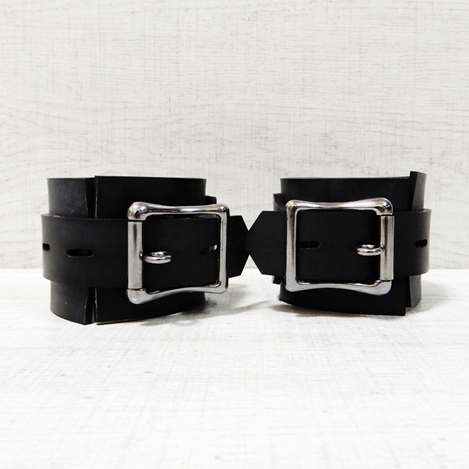 ��Bizarre-Rubber-Shop��Rubber Hand Cuffs 5.5[Black][S]