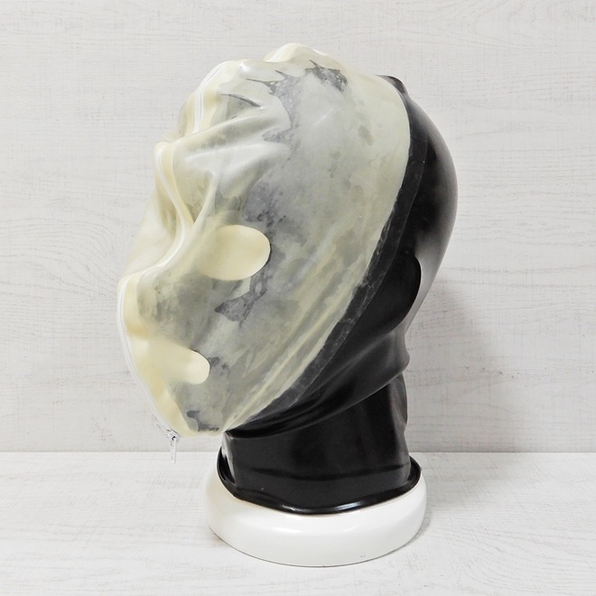 ��Latextil��Face View[Black��Semi-Transparente]