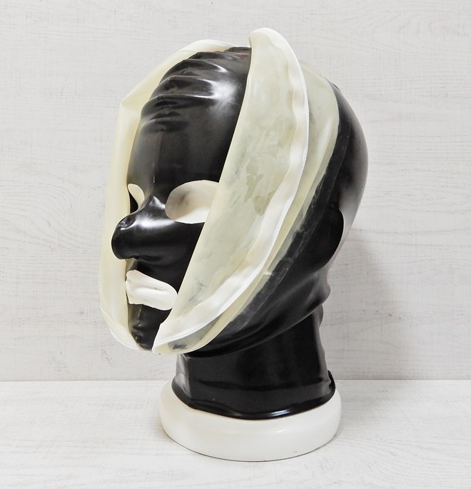 ��Latextil��Face View[Black��Semi-Transparente][M][L]