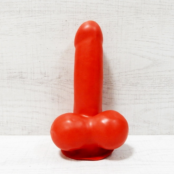 Bizarre-Rubber-ShopTesticle Preservative Anatomically, Closed[Red]