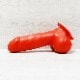 Bizarre-Rubber-ShopTesticle Preservative Anatomically, Closed[Red]