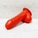 Bizarre-Rubber-ShopTesticle Preservative Anatomically, Closed[Red]