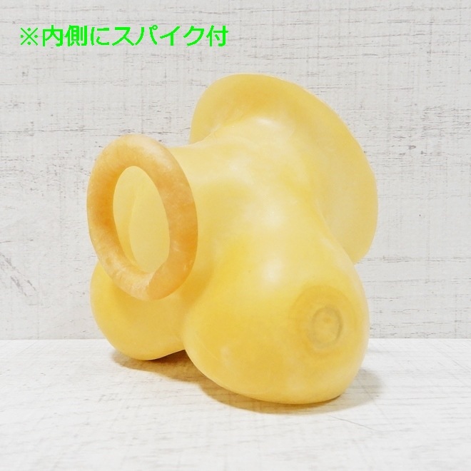Bizarre-Rubber-ShopTesticle Preservative Anatomically, Rolled with Spikes[One Size][Transparent] 0.35ߥ