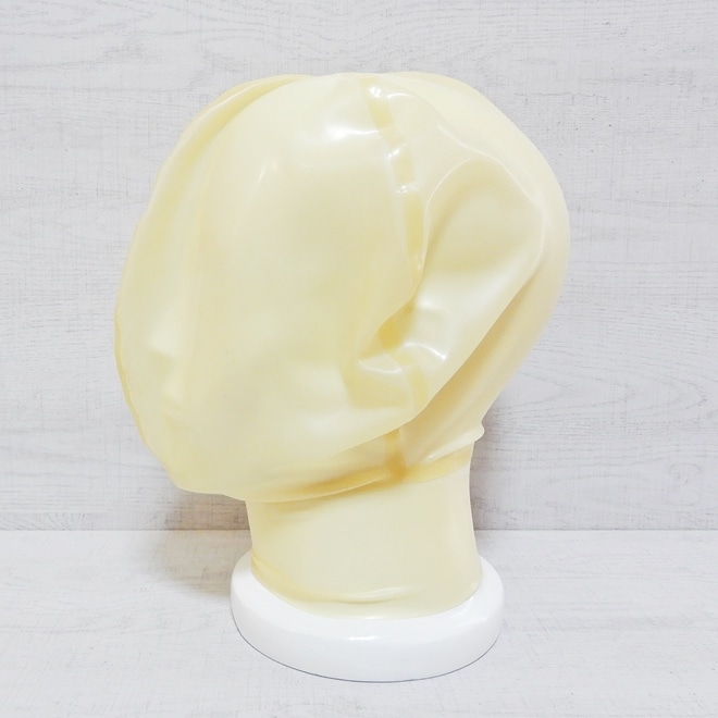Bizarre-Rubber-ShopLatex Head Balloon for Breath Control[Transparent][One Size]