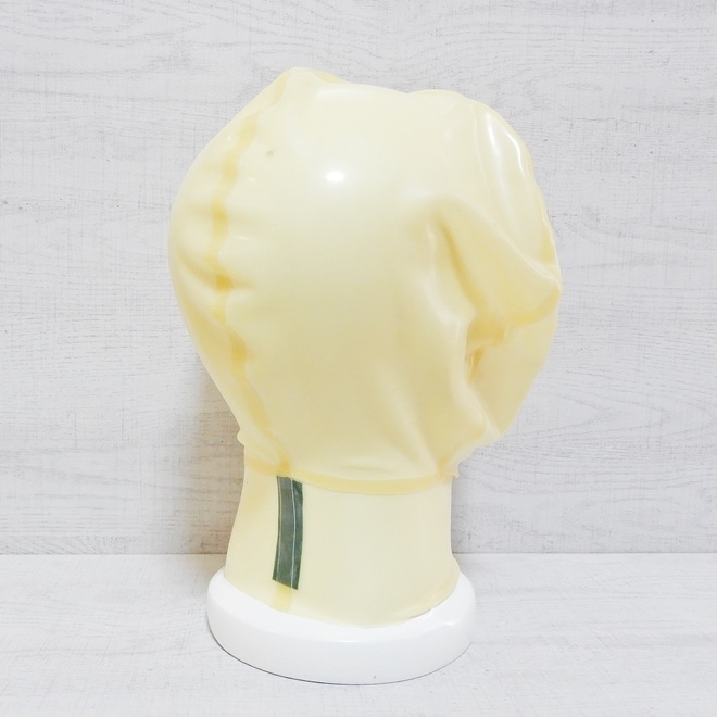 Bizarre-Rubber-ShopLatex Head Balloon for Breath Control[Transparent][One Size]