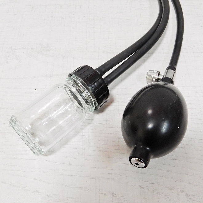 ��Bizarre-Rubber-Shop��Gas Mask Hose with Bottle