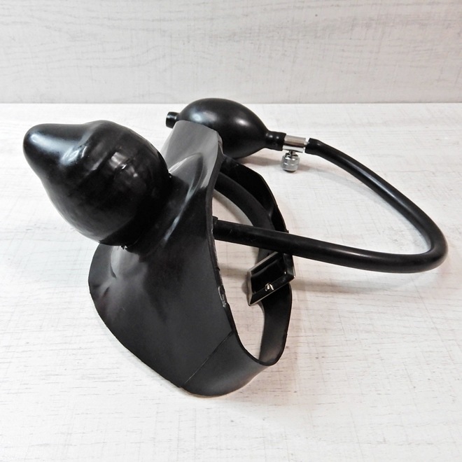 ��Latexa��Inflatable Gag[BLACK]