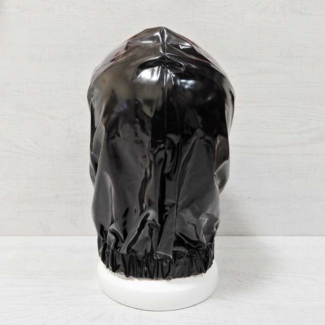 ��Bizarre-Rubber-Shop��Hood, Elasticated Neck with Pipe[Black][One Size]